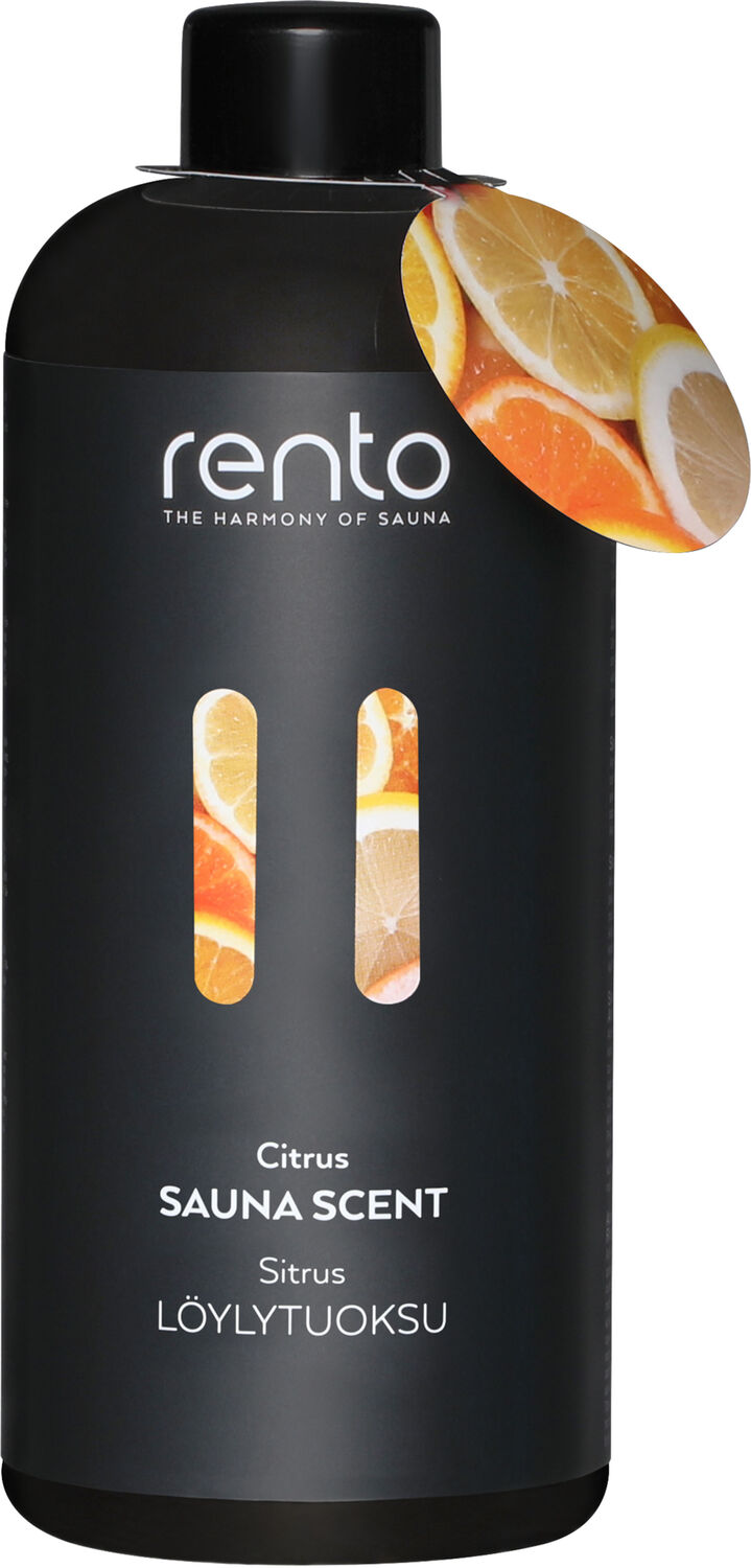Parfum pour sauna RENTO Agrumes (Citrus) – Aromathérapie rafraîchissante pour sauna – 400 ml