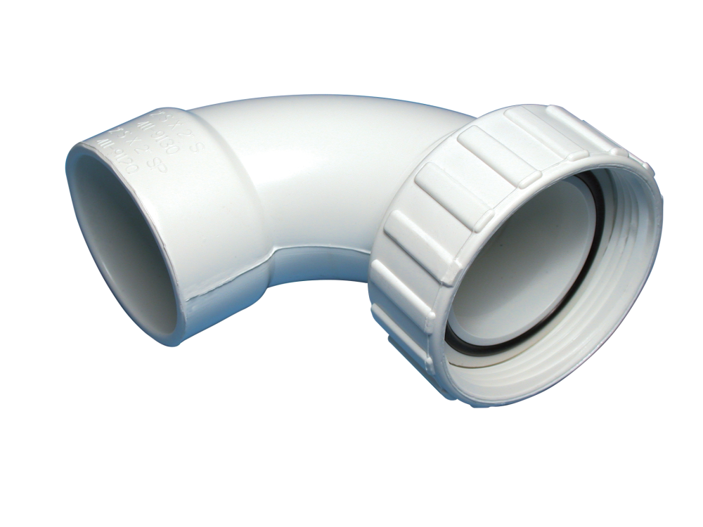 Raccord coudé 90° avec union de pompe 2" – Waterway 400-5800