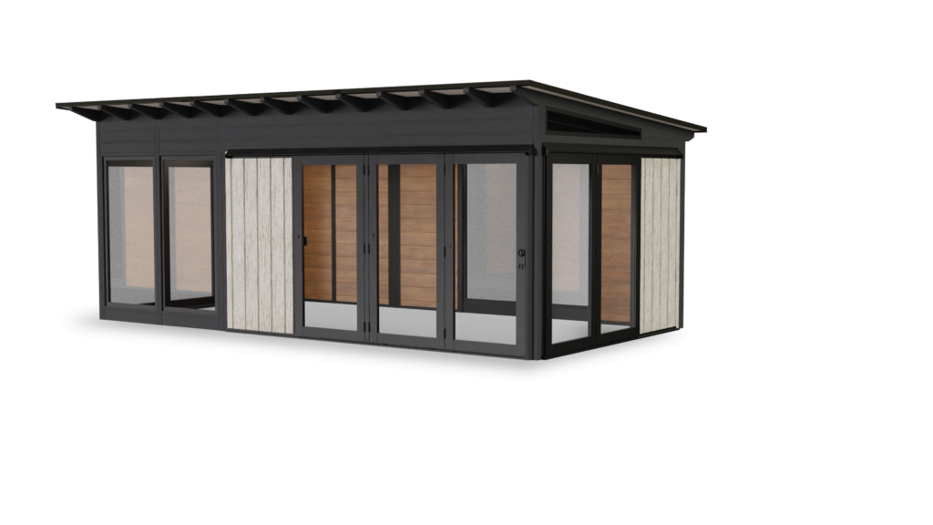 Gazébo Visscher Baker 11 x 14 Avec Ralonge de 80 Po