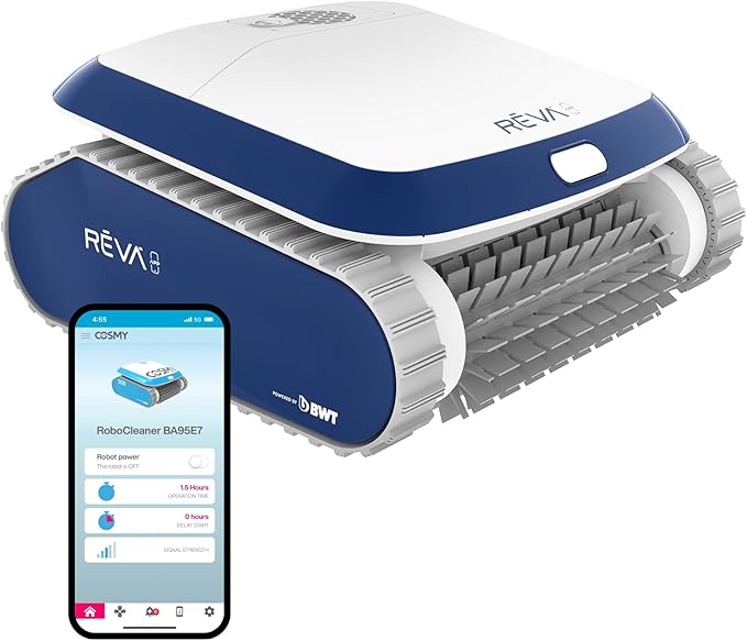 Robot nettoyeur de piscine REVA - Gyroscope intégré