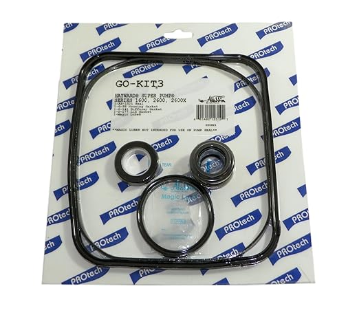 Ensemble de joints Hayward Super Pump pour piscine au sel – GO-KIT3V-9