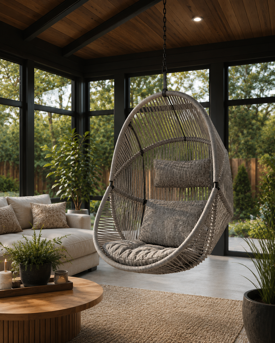 Fauteuil suspendu extérieur ATOLL AUREA – Collection ATOLL