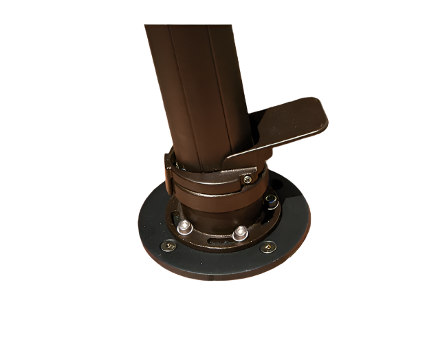 Support de Fixation pour Terrasse en Bois Treasure Garden® AMK-W pour Parasol Déporté AKZP et AG25T