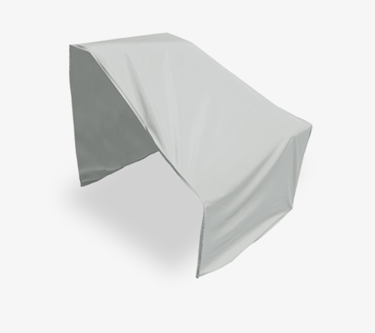 Housse de protection pour sectionnel gauche PFC403 – Polyester 300D résistant – Gris pâle