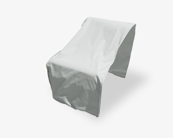 Housse de protection pour sectionnel central PFC402 – Polyester 300D durable – Gris pâle
