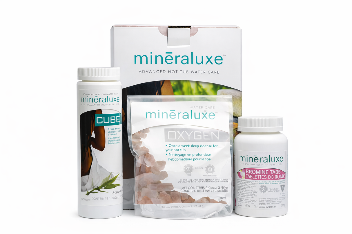 Trousse Minéraluxe Bromine - Entretien Spa Simplifié (1 Mois)