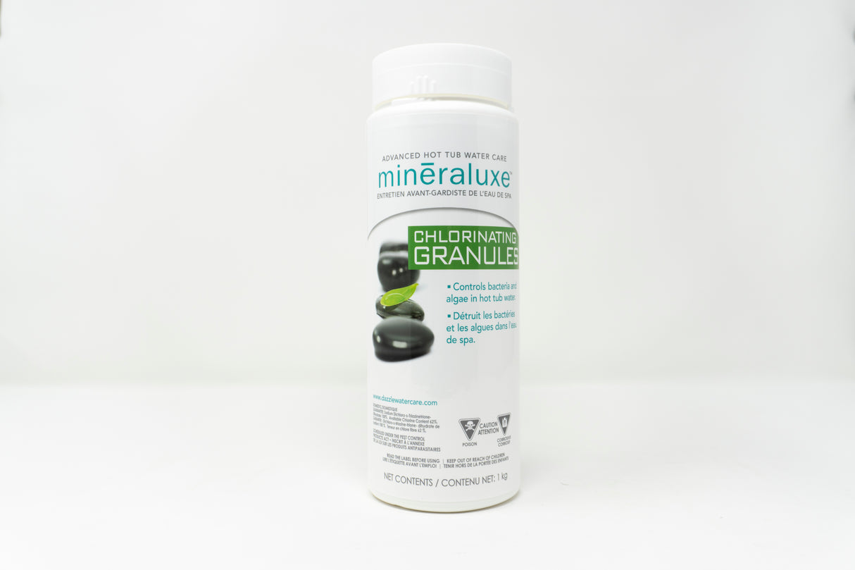 Granules de Chloration Stabilisés Mineraluxe – 1 kg