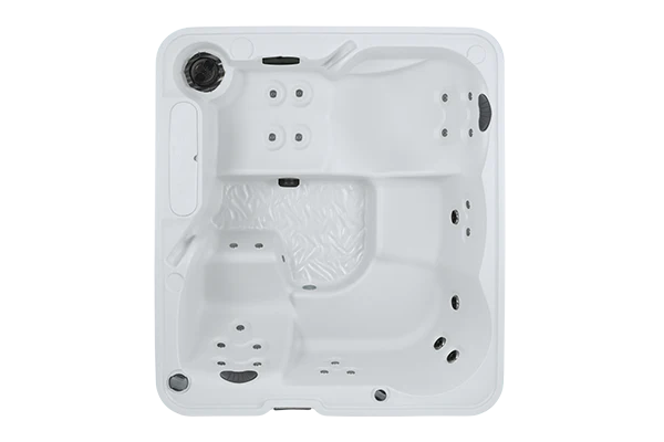 Spa 5 Places Freeflow Excursion Premier – Coque Arctic White Cabinet Charcoal