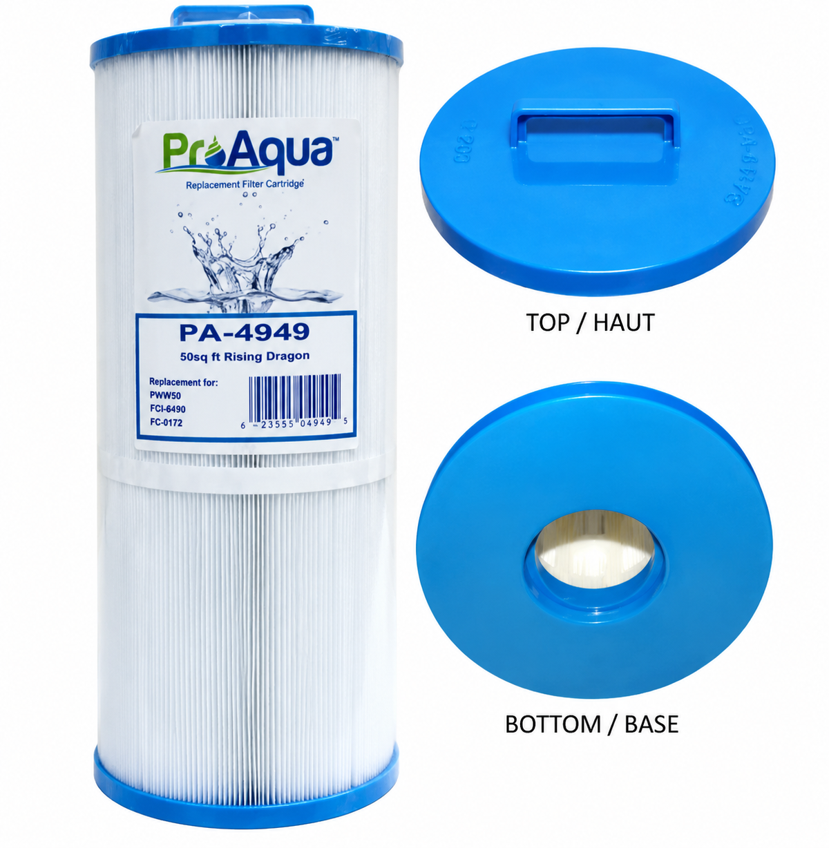 Filtre de spa ProAqua PA-4949 – Waterway TeleWeir 50