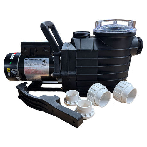 Pompe pour piscine creusée LX 0,75 HP monovitesse 120/230V – LX-48SUP0753C-I