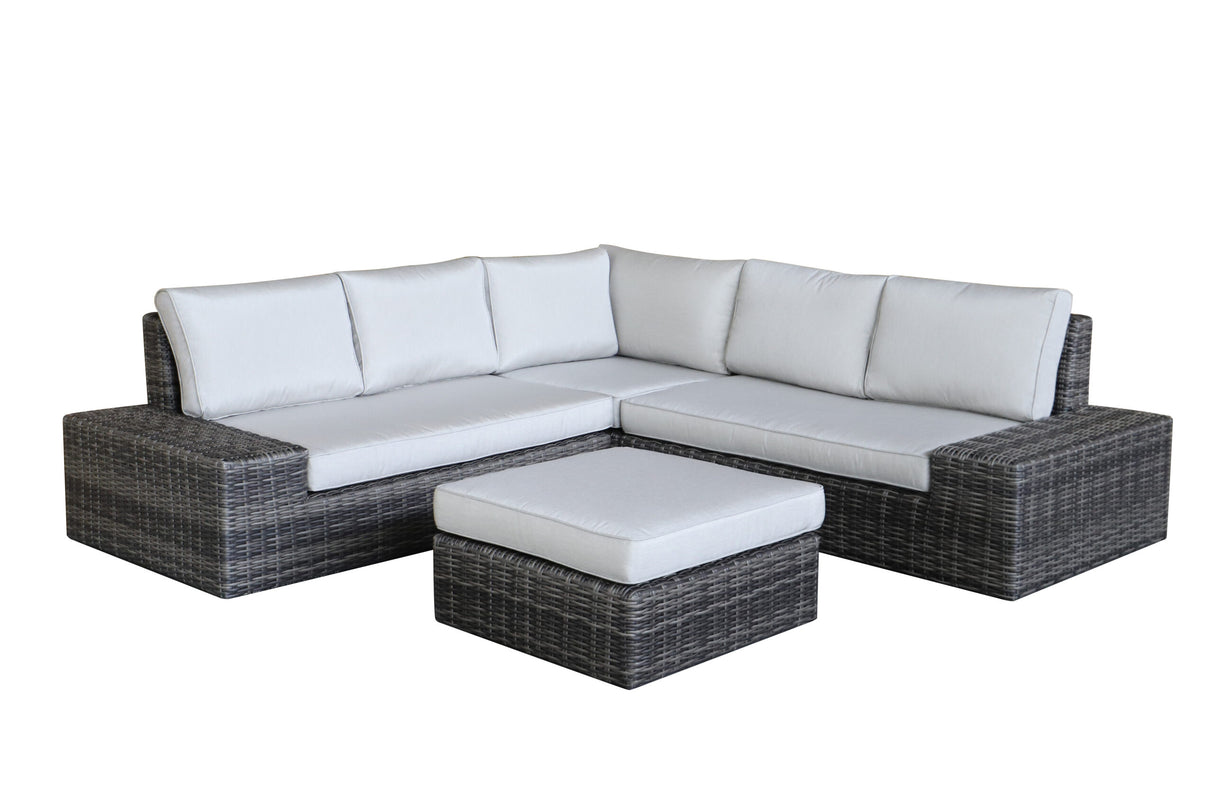 Sectionnel Extérieur Bord de Mer Gris / Sable (MOSS-0933GB) – Liquidation Totale