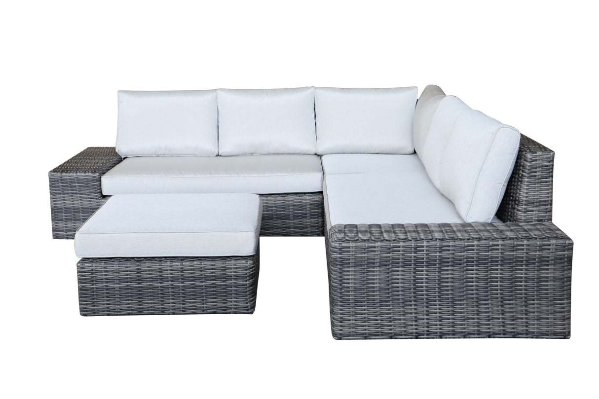 Sectionnel Extérieur Bord de Mer Gris / Sable (MOSS-0933GB) – Liquidation Totale
