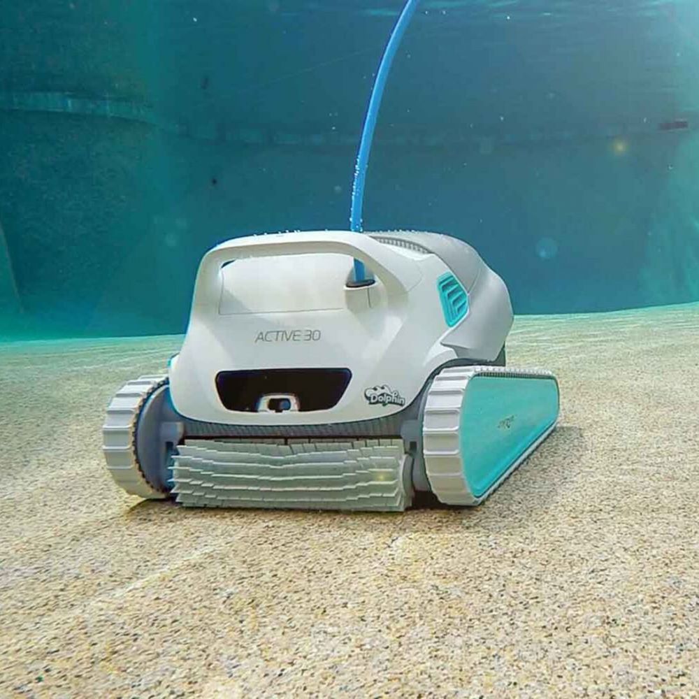 Robot Nettoyeur de Piscine Dolphin Active 30 – Connecté WiFi avec Nettoyage Complet