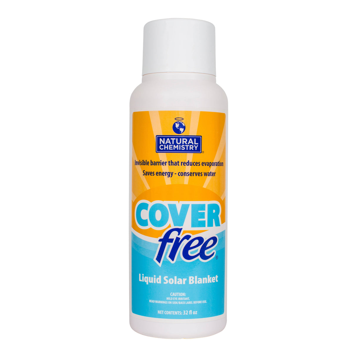 Cover Free – Réducteur d’évaporation pour piscine (946 ml) | Barrière thermique invisible
