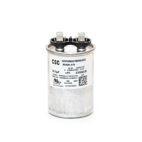 Run capacitor 370 vac - 25 mfd
