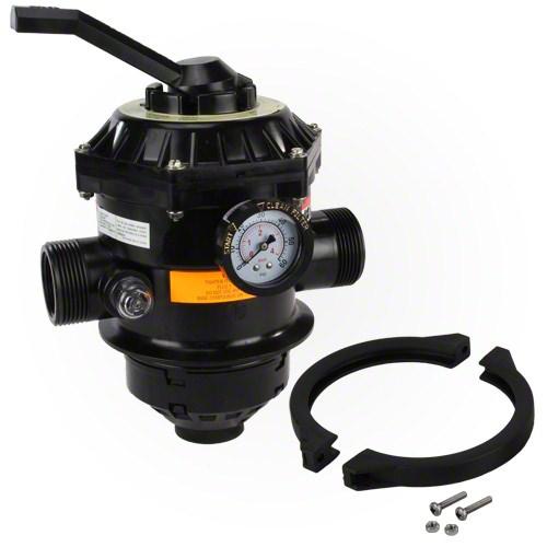 Valve multiport Pentair 262506 à montage supérieur 1,5 po pour filtre à sable
