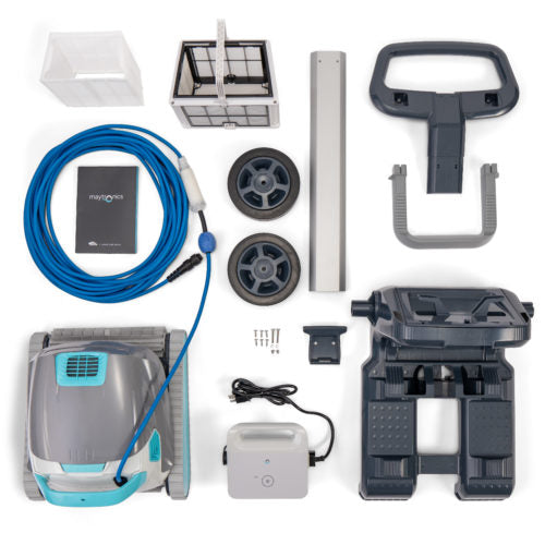 Robot Nettoyeur de Piscine Dolphin Active 40 – Connecté Wi-Fi®, Filtration Multi-Couches et Nettoyage Complet