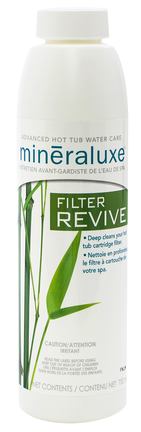 Minéraluxe Filter Revive – Nettoyant rapide pour filtre de spa