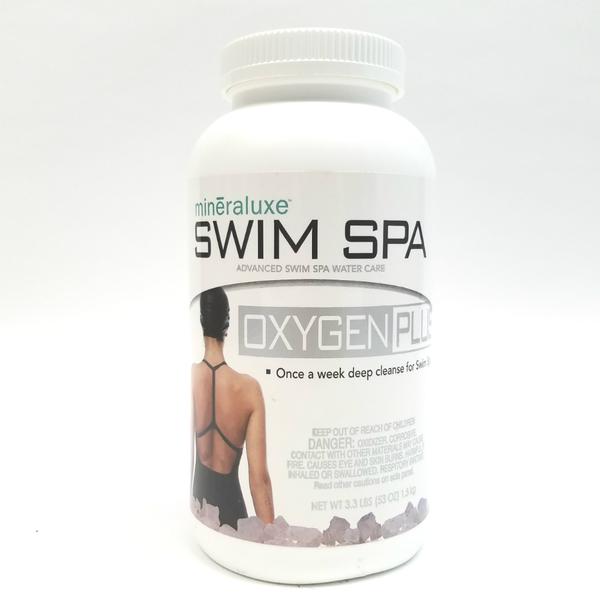Minéraluxe Oxygen Swim Spa – Traitement Hebdomadaire à l’Oxygène Actif pour Spa de Nage