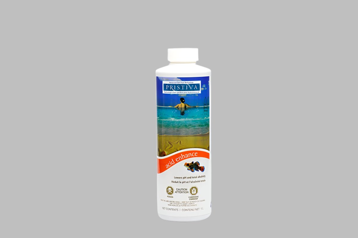 Pristiva Acid Enhance – Réducteur de pH Liquide pour Piscine au Sel