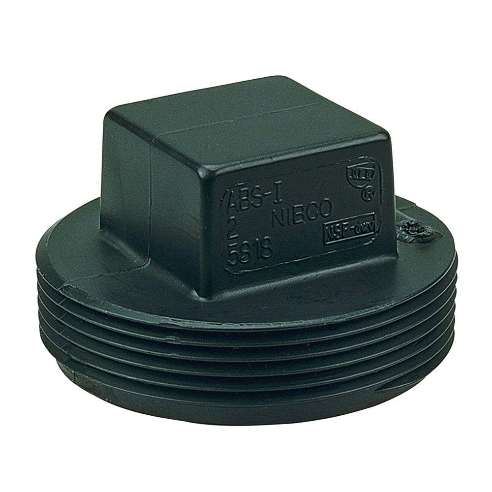 Bouchon Fileté ABS Noir MPT