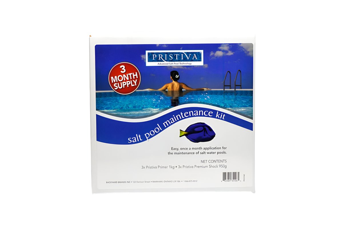 Kit d’Entretien Pristiva 3 Mois pour Piscine au Sel – Programme complet de traitement