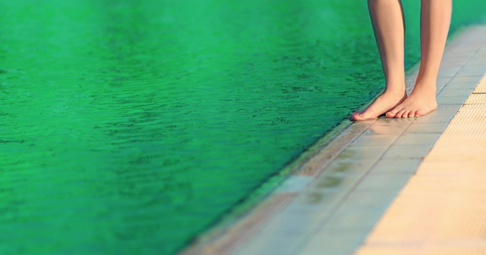 piscine verte
