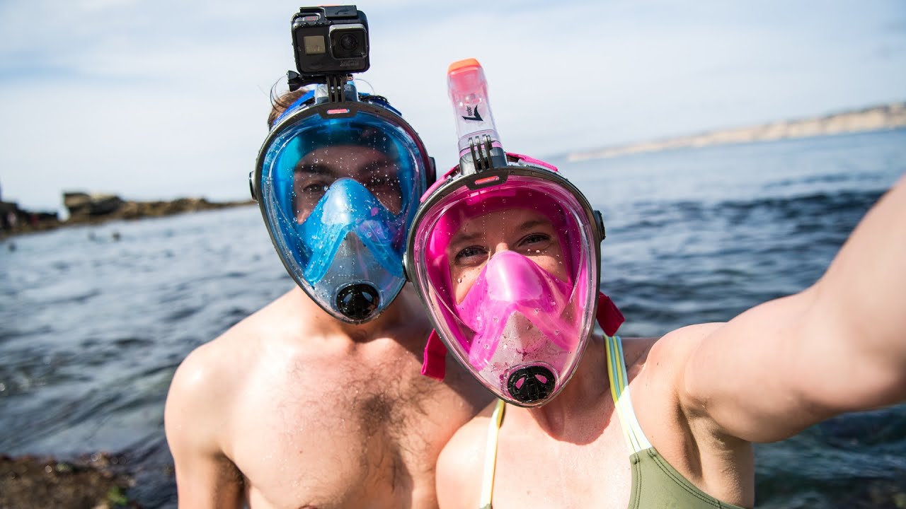 Masque et lunette pour piscine