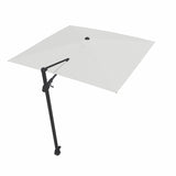 Parasol Cantilever Treasure Garden AG25T 10’ Carré Naturel | Parasol Déporté 360° avec Inclinaison