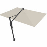Parasol Cantilever Treasure Garden AKZ Plus 10’ x 13’ Rectangulaire Vanilla | Parasol Déporté pour Terrasse et Patio