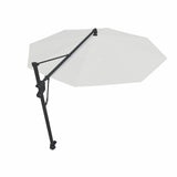 Parasol Cantilever Treasure Garden Starlux AKZ Plus 13’ Octogonal Naturel | Parasol Déporté avec Lumières Intégrées
