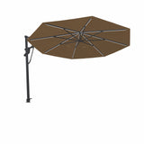 Parasol Cantilever Treasure Garden Starlux AKZ Plus 13’ Octogonal Sand | Parasol Déporté avec Lumières Intégrées