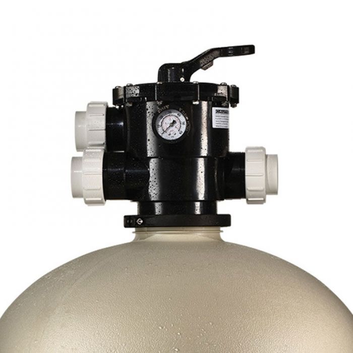 Filtreur à sable Pentair Sand Dollar® 26 po SD80 avec valve multiport 2 po – 145386