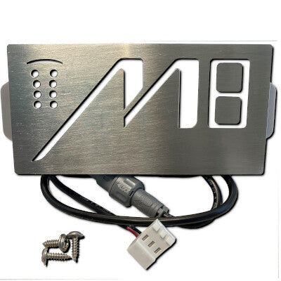 ÉTIQUETTE MÉDAILLON RÉTROÉCLAIRÉ POUR SPA BULLFROG (M8)