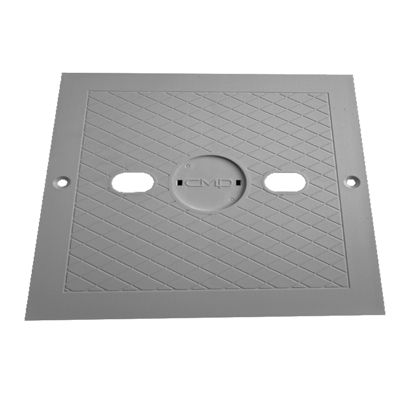 Couvercle carré d’écumoire CMP gris Charcoal – Remplacement Hayward SPX1082E et Waterway – 25538-501-000