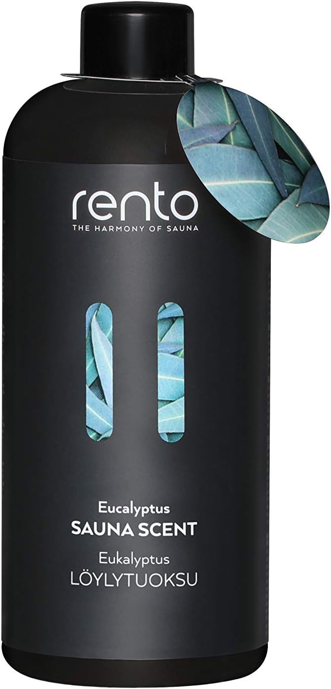Parfum pour sauna RENTO Eucalyptus – Aromathérapie douce pour sauna – 400 ml