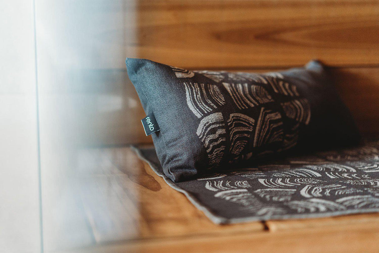 Oreiller de sauna RENTO Pino en lin – Confort et soutien pour vos moments de détente