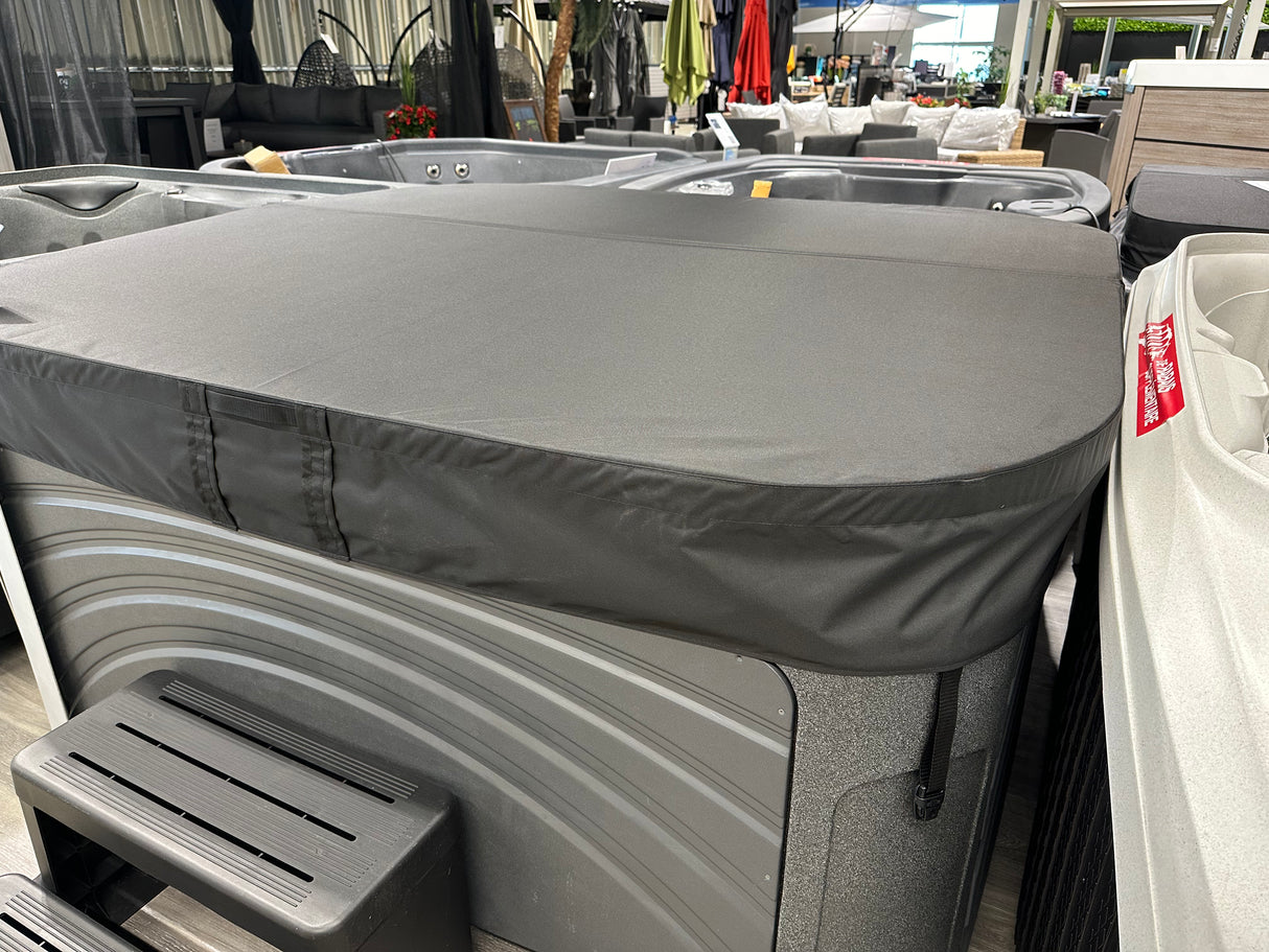 Couvert de spa Premium DreamMaker Cabana & CrossOver – Noir PRO-TEX 80 po x 80 po