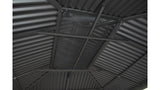 Gazebo Métropolis en Aluminium Noir avec Toit en Galvalume® - Corriveau International