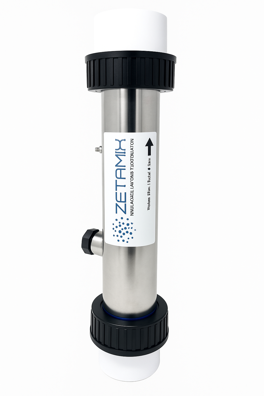ZETAMIX Dryden Aqua – Mélangeur statique ZPM pour filtration piscine haute performance