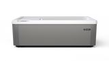 Vigor Cold Plunge Hot Spring – Blanc Arctique avec habillage Cendré