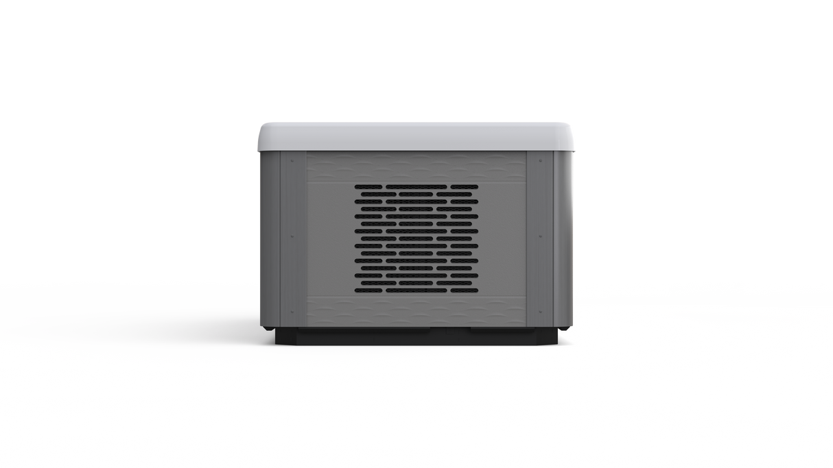 Vigor Cold Plunge Hot Spring – Blanc Arctique avec habillage Cendré