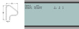 Rampe Figure 4 ( 2 par boite ) Marine Grade Stainless / Liquidation