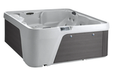 Spa 5 Places Freeflow Excursion Premier – Coque Arctic White Cabinet Charcoal