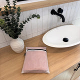 Serviette à capuchon pour enfant Kawelä Pink Lake