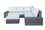 Sectionnel Extérieur Bord de Mer Gris / Sable (MOSS-0933GB) – Liquidation Totale