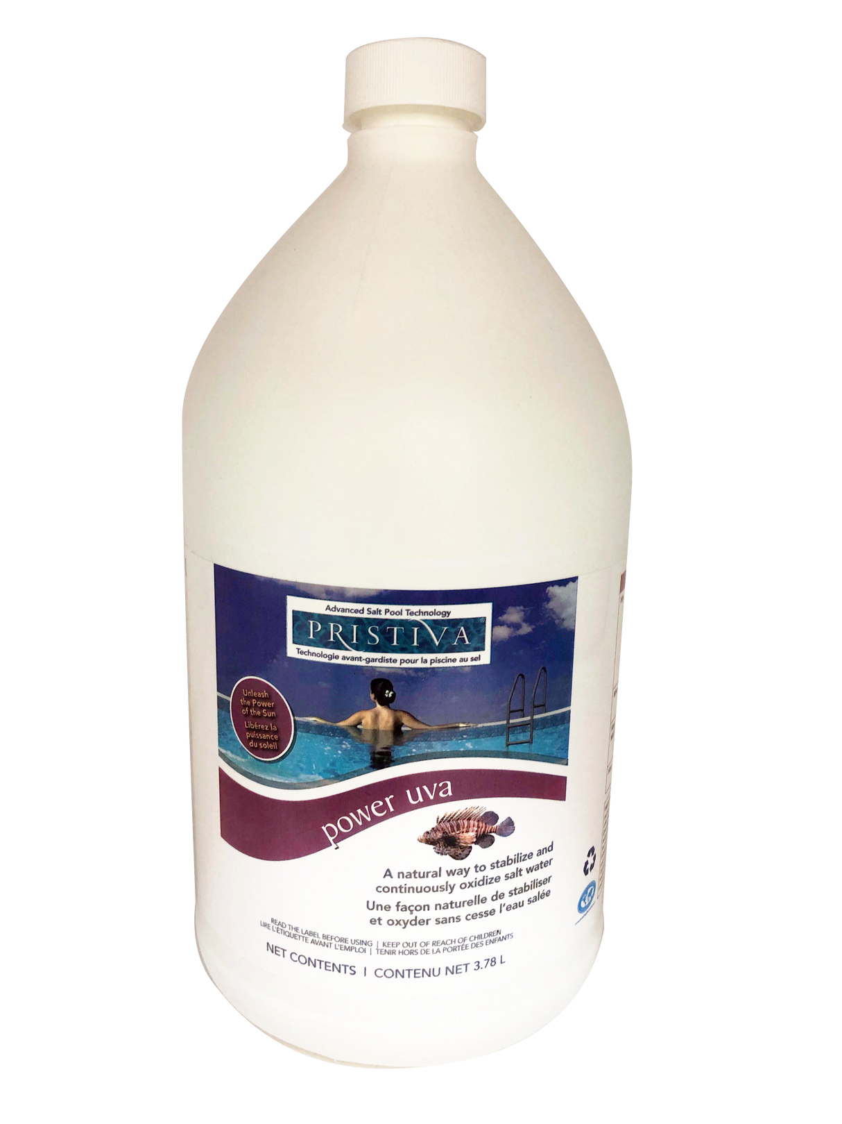 Pristiva Power UVA - Oxydation alimentés par le soleil