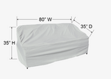 Treasure Garden PFC723 — Housse pour sofa (canapé) – gris pâle