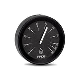 Hygromètre de Sauna Tylö Brilliant – Aluminium Noir Mat