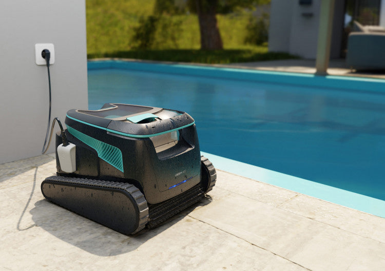 Robot Nettoyeur de Piscine Dolphin LIBERTY 600 Sans Fil – Wi-Fi®, Nettoyage Complet et Autonomie Jusqu’à 4,5 Heures